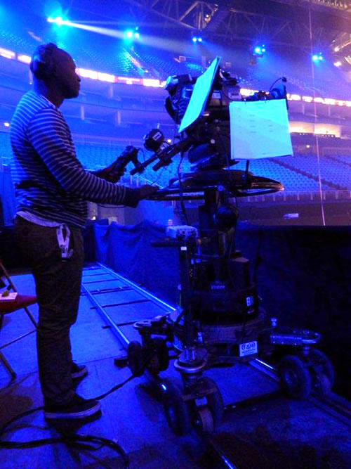 The new TCS Skquattro Mk2 in operation during the BRIT Awards at the O2 in London snapshot
