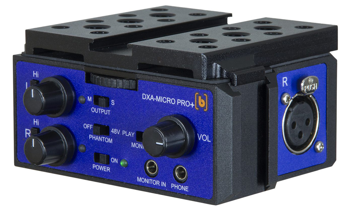 Beachtek DXA-MICRO PRO+ hi-def camera audio adapters